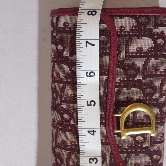 Designer Inspired Flap Front Wallet EUC - Picture 10 of 11